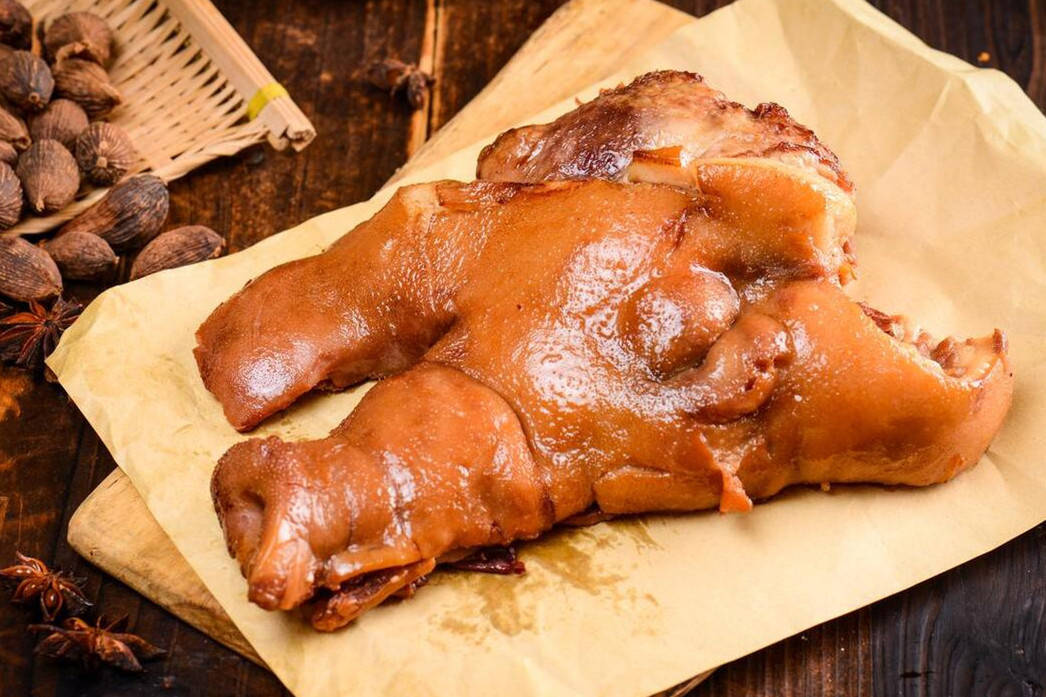 豬頭肉的正宗鹵制技巧,低成本學技術,創業不再難