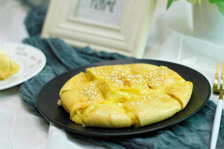 芝士榴蓮餅怎么做？配方簡單，味道驚艷！