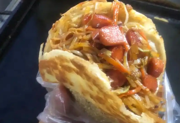 鐵板餅夾菜技術培訓？操作簡單，學會就能開店賺錢！