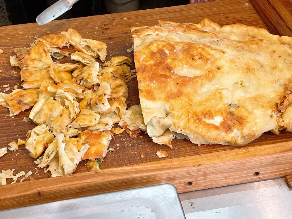 香蔥大餅撒料秘制撒料?層層酥香全靠調味,這樣做出人人夸的好餅!