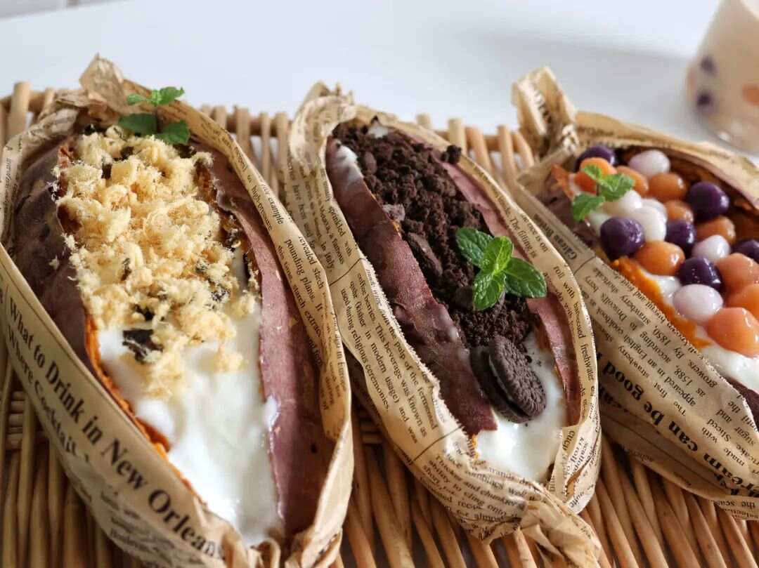 花式烤地瓜利潤有多大？地攤新寵的生意經，誰都能輕松上手！